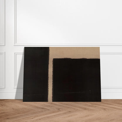 Burnt Umber  Ultramarine Blue - 1998 - Yun Hyong-keun Brushed Aluminum Print - 70x100 cm / 28x40 inches | Yun Hyong-keun Aluminum Print | Yun Hyong-keun Prints