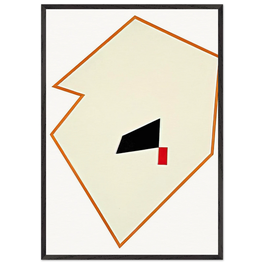 Untitled - 1945 N2 - Tomas Maldonado 70x100 cm / 28x40 inches Framed Art Print – Black Wooden Frame
