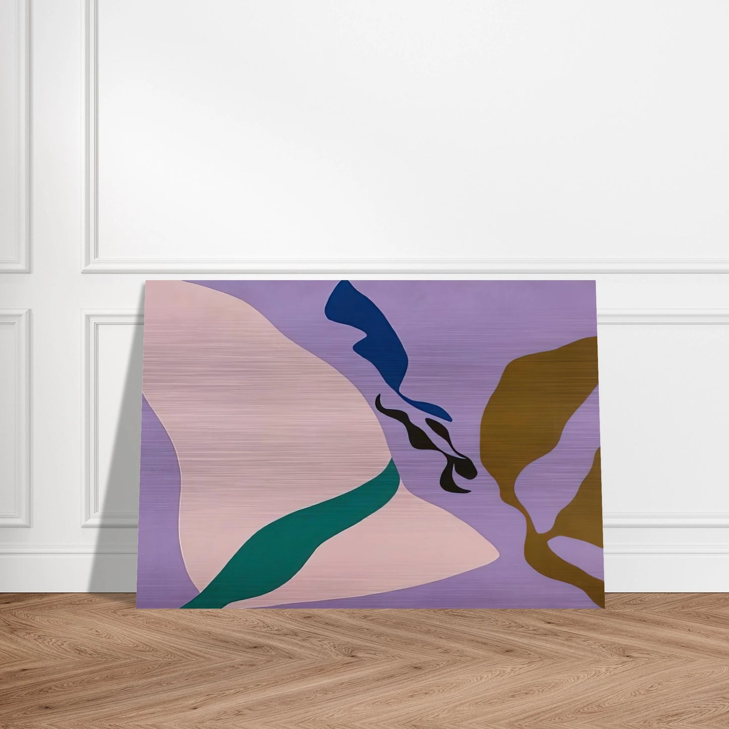 Untitled - 1968 - Ray Parker Brushed Aluminum Print - 70x100 cm / 28x40 inches | Ray Parker Aluminum Print | Ray Parker Prints