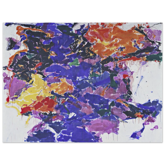 Sam Francis - Towards Disappearance II  75x100 cm / 30x40inches Fine Art Poster