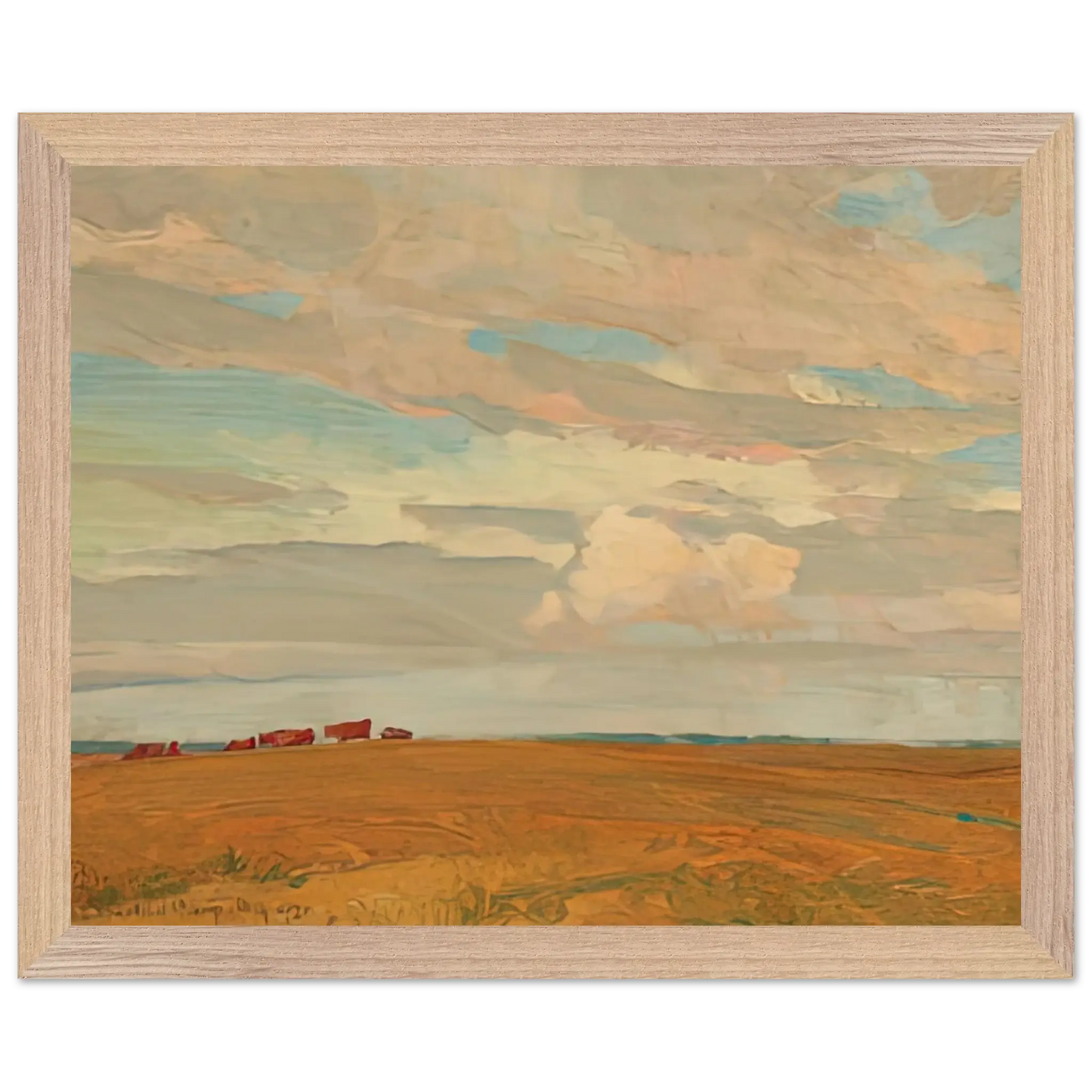 Maynard Dixon - PRAIRIE SAND HILL CAMP MAY 1921 1921 Wall art - 21x29.7 cm / 8x12" - Fine Art Poster - -