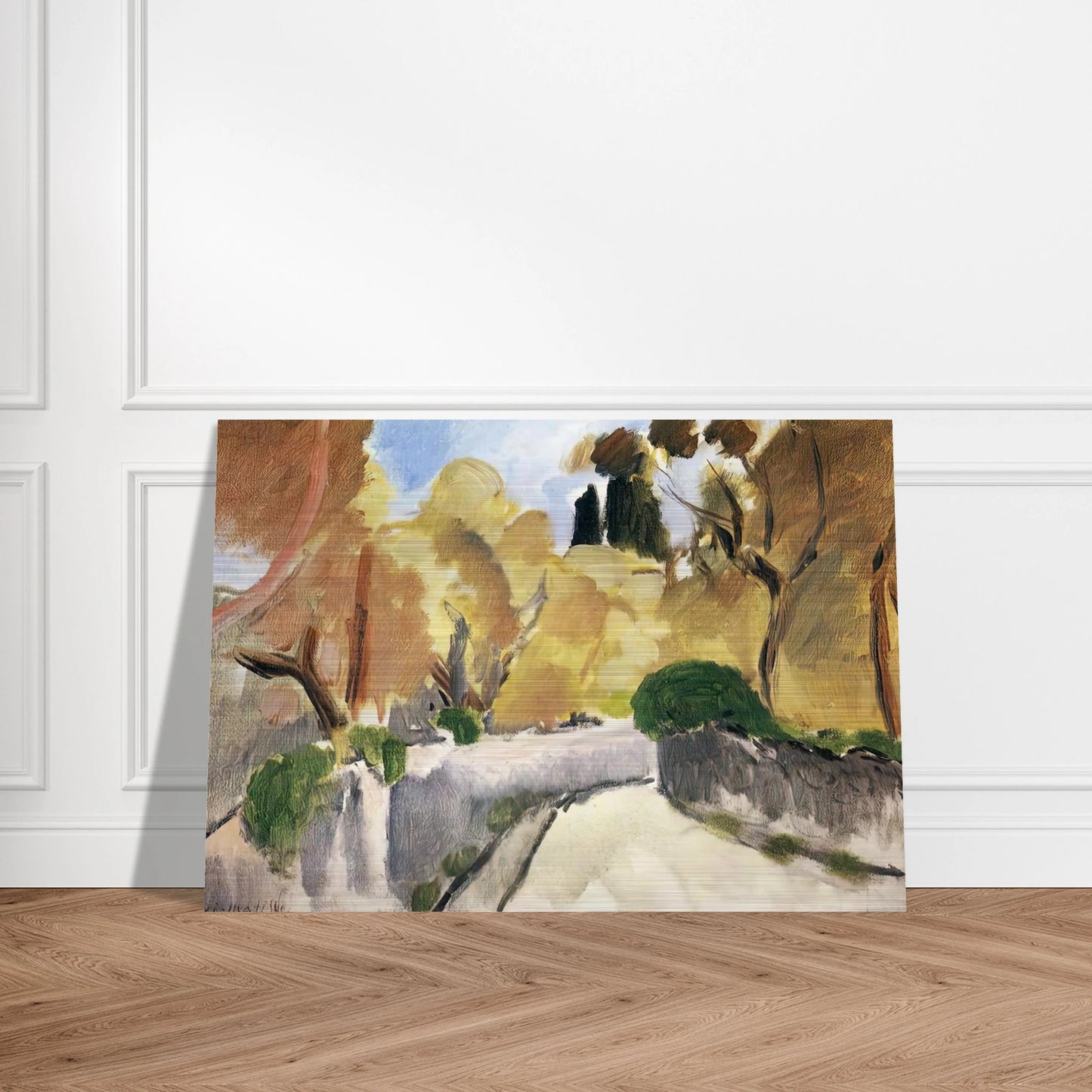 LANDSCAPE 2 - Henri Matisse Brushed Aluminum Print - 70x100 cm / 28x40 inches | Henri Matisse Aluminum Print | Henri Matisse Prints