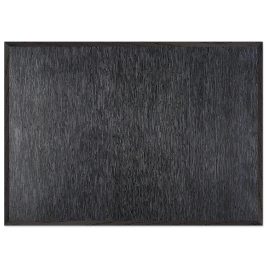 Conspiracy - Sol LeWitt 70x100 cm / 28x40 inches Framed Art Print – Black Wooden Frame