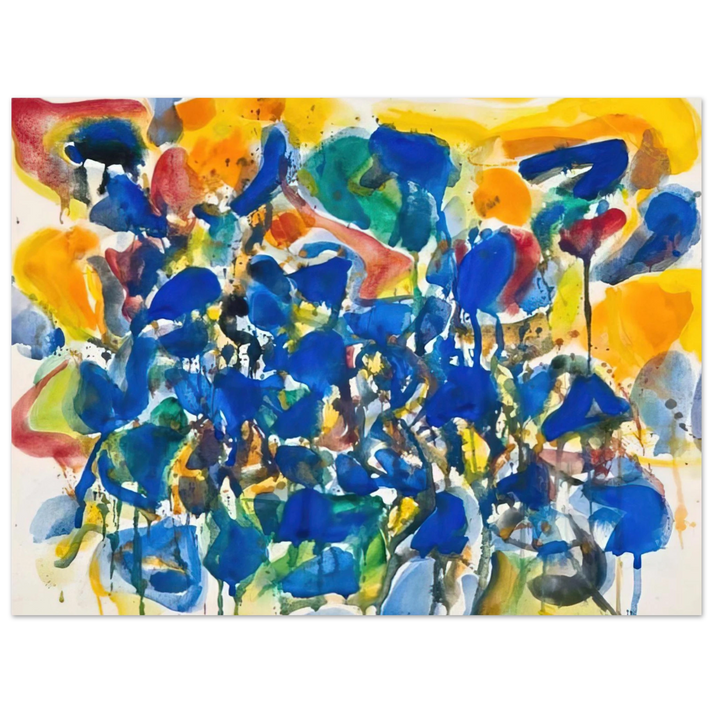 Sam Francis - Untitled  SF-56-003   75x100 cm / 30x40inches Fine Art Poster
