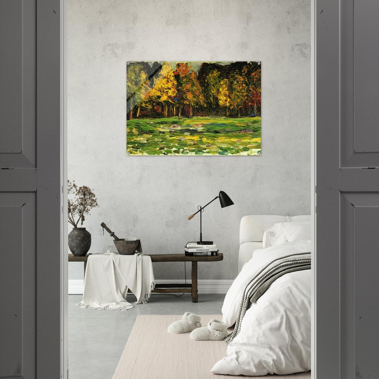 FOREST EDGE - Wassily Kandinsky Acrylic Print - 70x100 cm / 28x40″ inches