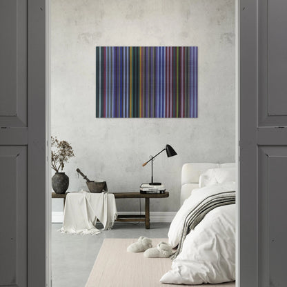 Mohawk - 1970 - Gene Davis Brushed Aluminum Print - 70x100 cm / 28x40 inches | Gene Davis Aluminum Print | Gene Davis Prints