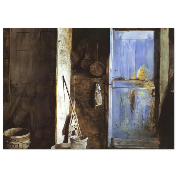 Andrew Wyeth - ALVARO CHRISTINA Wall Art - 30x40 cm / 12x16 inches - Fine Art Poster - -