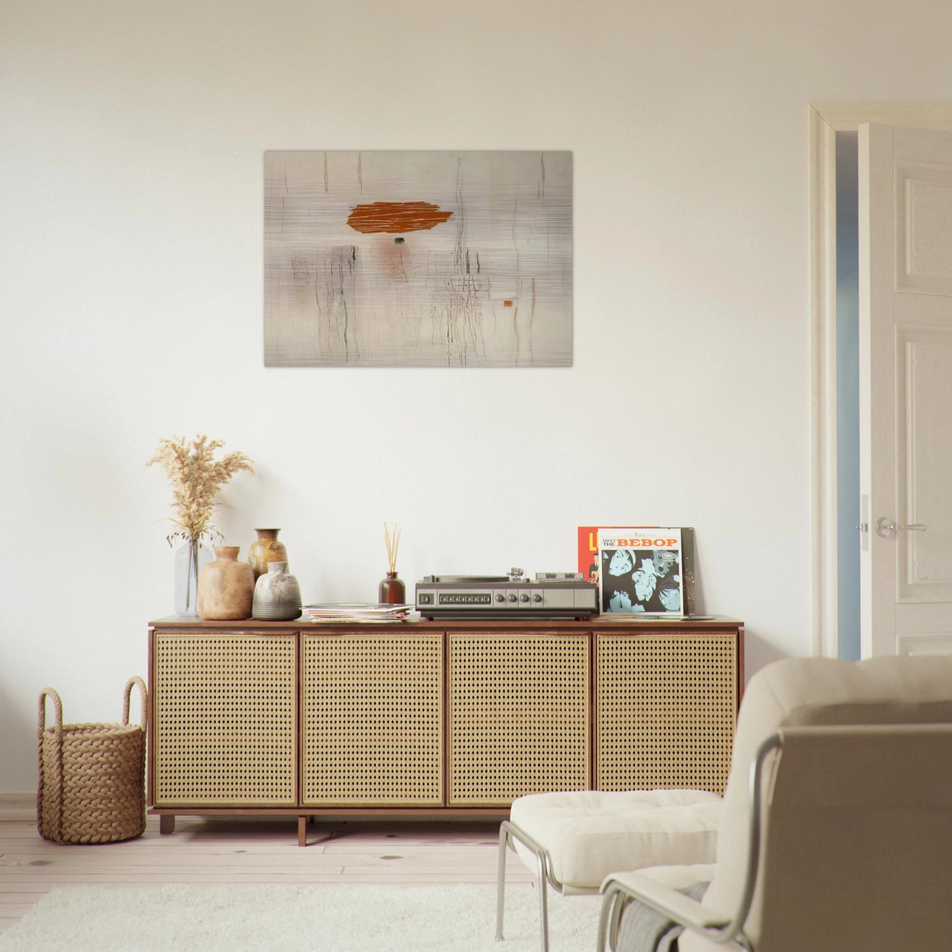 Racconto n. 2 - 1955 - Bice Lazzari Brushed Aluminum Print - 70x100 cm / 28x40 inches | Bice Lazzari Aluminum Print | Bice Lazzari Prints
