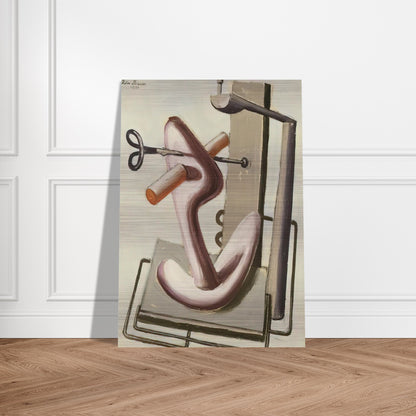 Astrazione - 1930 - Julius Bissier Brushed Aluminum Print - 70x100 cm / 28x40 inches | Julius Bissier Aluminum Print | Julius Bissier Prints