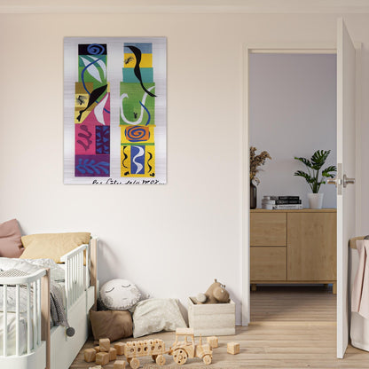 THE MARITIME WILDLIFE 1950 - Henri Matisse Brushed Aluminum Print - 70x100 cm / 28x40 inches | Henri Matisse Aluminum Print | Henri Matisse Prints