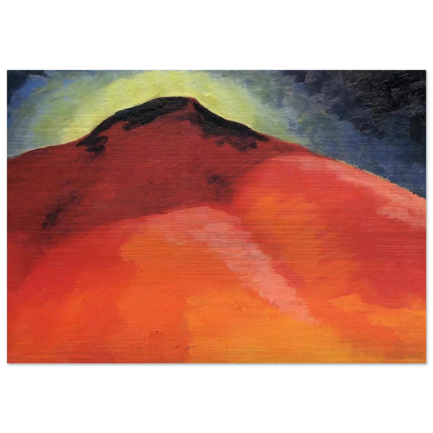 Special - Georgia O'Keeffe Brushed Aluminum Print - 70x100 cm / 28x40 inches | Georgia O'Keeffe Aluminum Print | Georgia O'Keeffe Prints