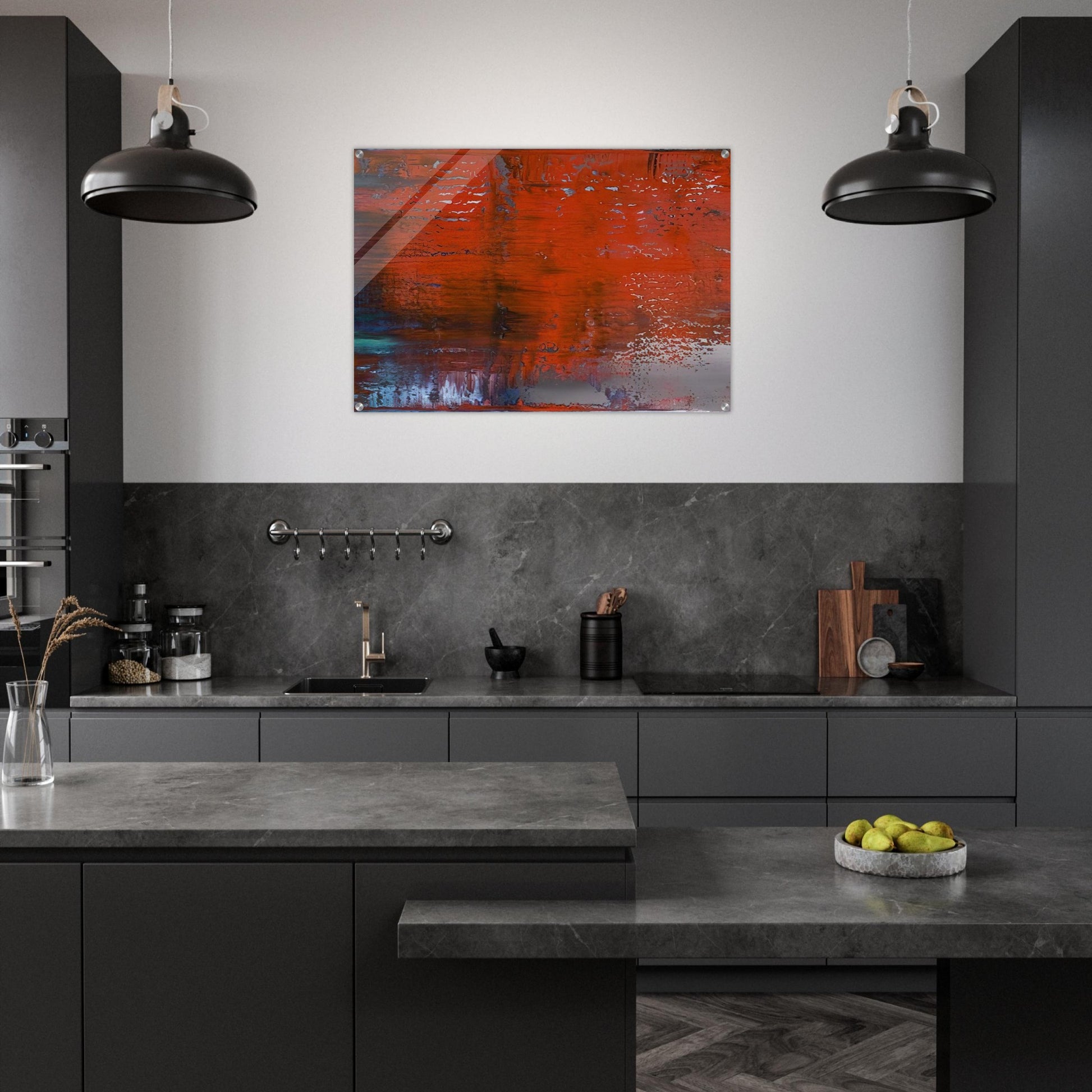 ABSTRACT PAINTING 805 4 - Gerhard Richter Acrylic Print - 70x100 cm / 28x40″ inches