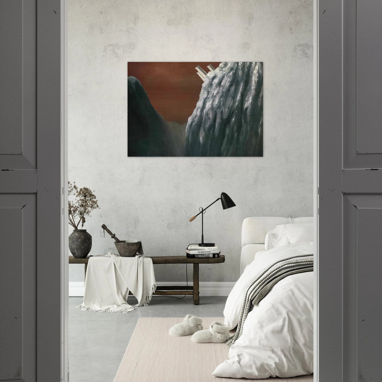 NOT_DETECTED_211402 - Rene Magritte Brushed Aluminum Print - 70x100 cm / 28x40 inches | Rene Magritte Aluminum Print | Rene Magritte Prints