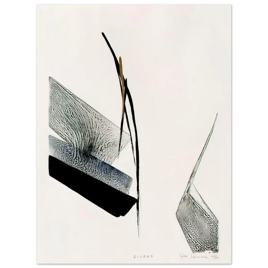 Toko Shinoda - Rivage - Abstract Expressionism  75x100 cm / 30x40inches Fine Art Poster