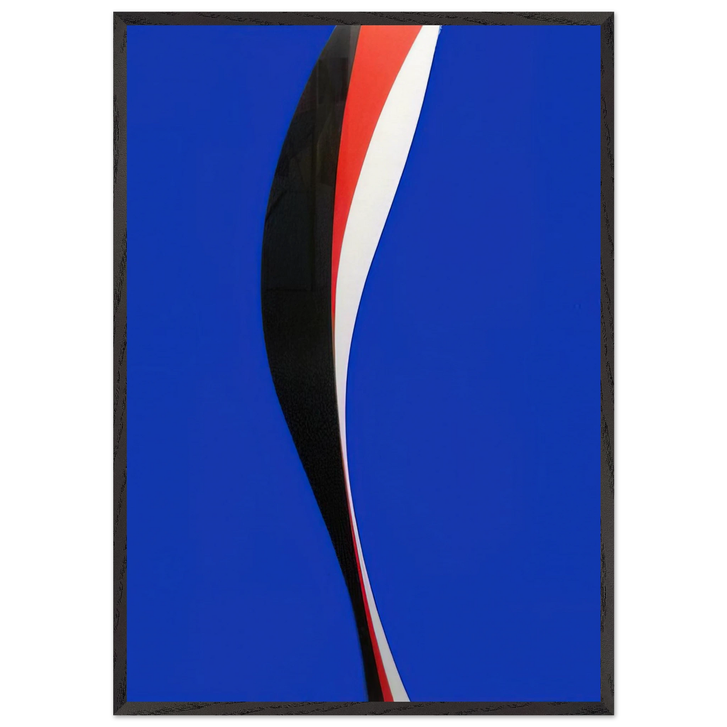 Untitled - Hard Edge Painting - Lorser Feitelson 70x100 cm / 28x40 inches Framed Art Print – Black Wooden Frame