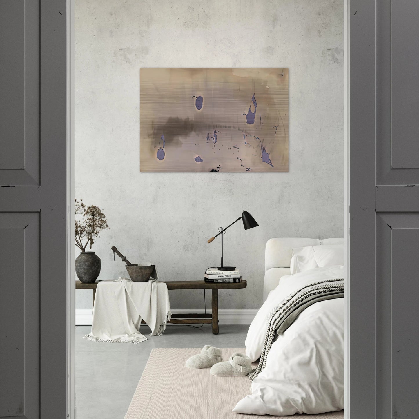 Sacrifice Decision, 1981- - Helen Frankenthaler Brushed Aluminum Print - 70x100 cm / 28x40 inches | Helen Frankenthaler Aluminum Print | Helen Frankenthaler Prints