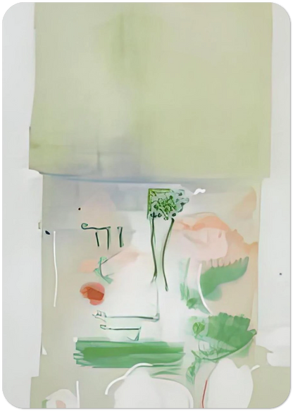 Faerie Tale, 1988- By Helen Frankenthaler Pack of 10 Post Cards | Helen Frankenthaler Post Cards | A6 (10.5 x 14.8 cm) - 4.1 x 5.8 inches