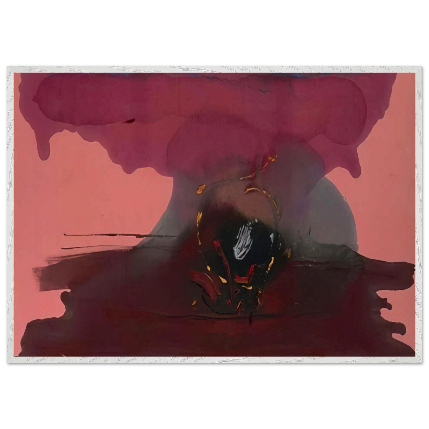 Helen Frankenthaler - Harbinger - 1986 Wall art - 30x45 cm / 12x18 inches - Fine Art Poster-canvas - -