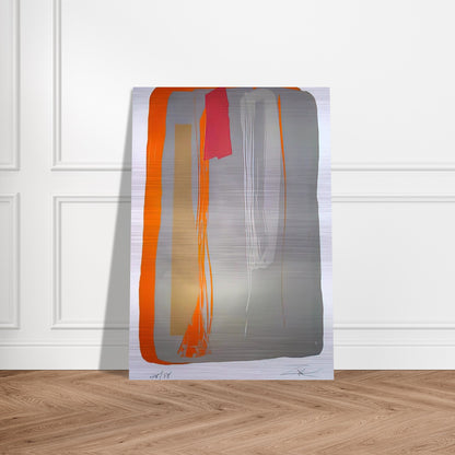 Untitled 6 - 1980 - Larry Zox Brushed Aluminum Print - 70x100 cm / 28x40 inches | Larry Zox Aluminum Print | Larry Zox Prints