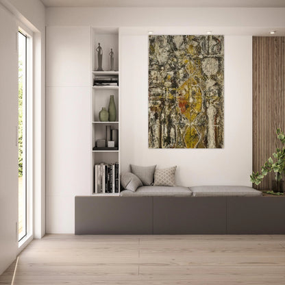 Cascella II - 1952 - Richard Pousette-Dart Art Prints - 100x150 cm / 40x60″ inches | Richard Pousette-Dart Poster | Richard Pousette-Dart Prints