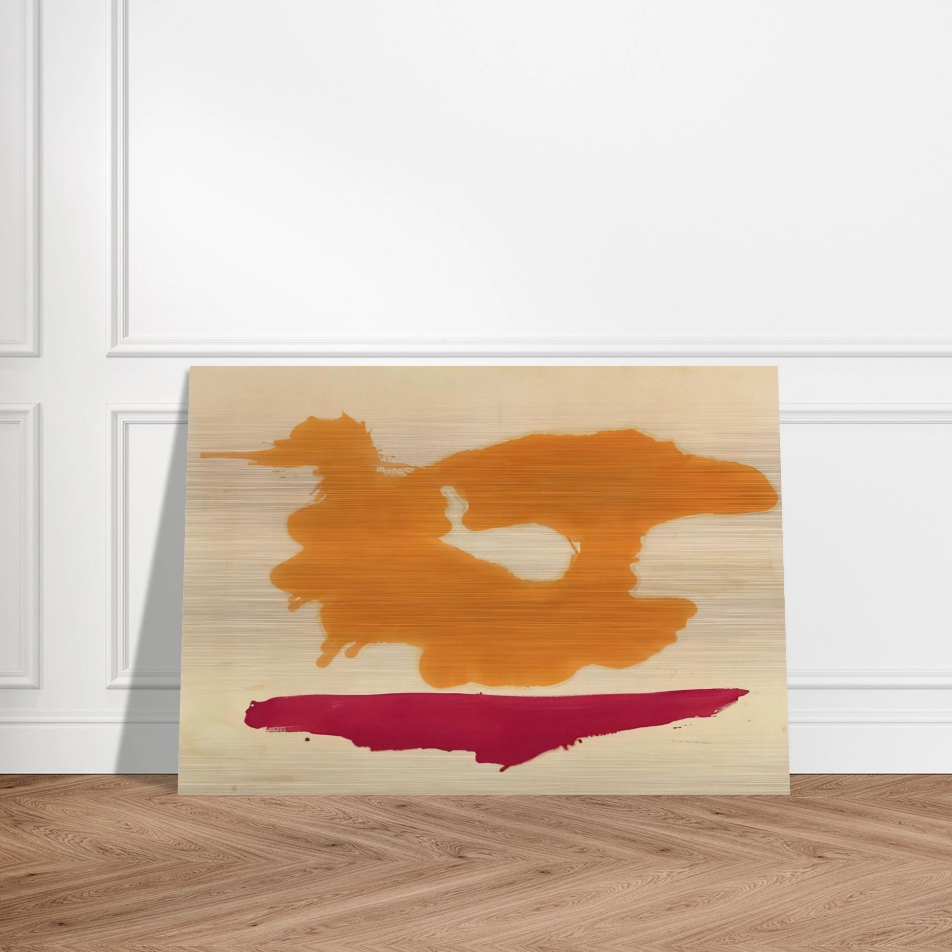 Only Orange - 1963 - Helen Frankenthaler Brushed Aluminum Print - 70x100 cm / 28x40 inches | Helen Frankenthaler Aluminum Print | Helen Frankenthaler Prints