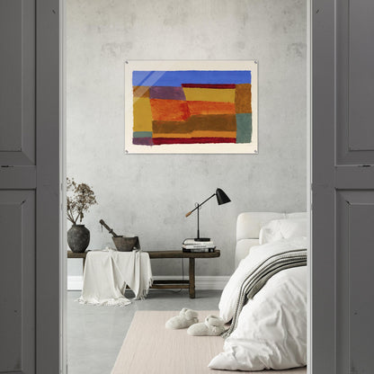 STUDY FOR LAYERED 1940 - Josef Albers Acrylic Print - 70x100 cm / 28x40″ inches