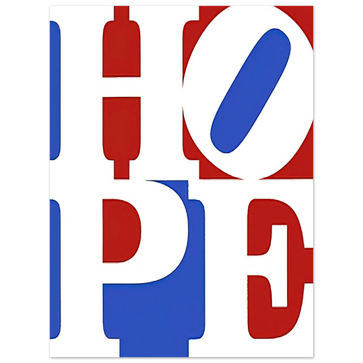 Robert Indiana - Hope  75x100 cm / 30x40inches Fine Art Poster