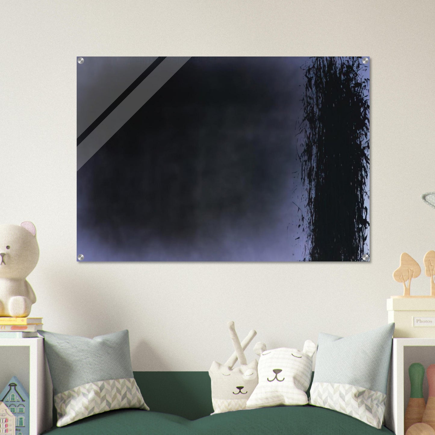 Untitled T1980-K5 - 1980 - Hans Hartung Acrylic Print - 70x100 cm / 28x40″ inches