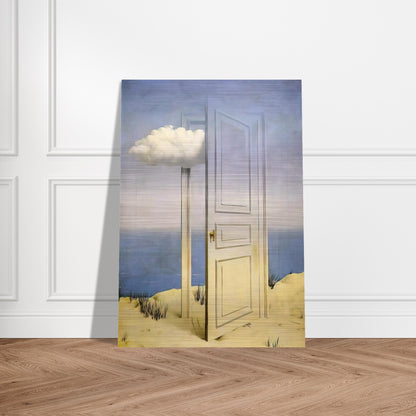 THE VICTORY 1939 - Rene Magritte Brushed Aluminum Print - 70x100 cm / 28x40 inches | Rene Magritte Aluminum Print | Rene Magritte Prints
