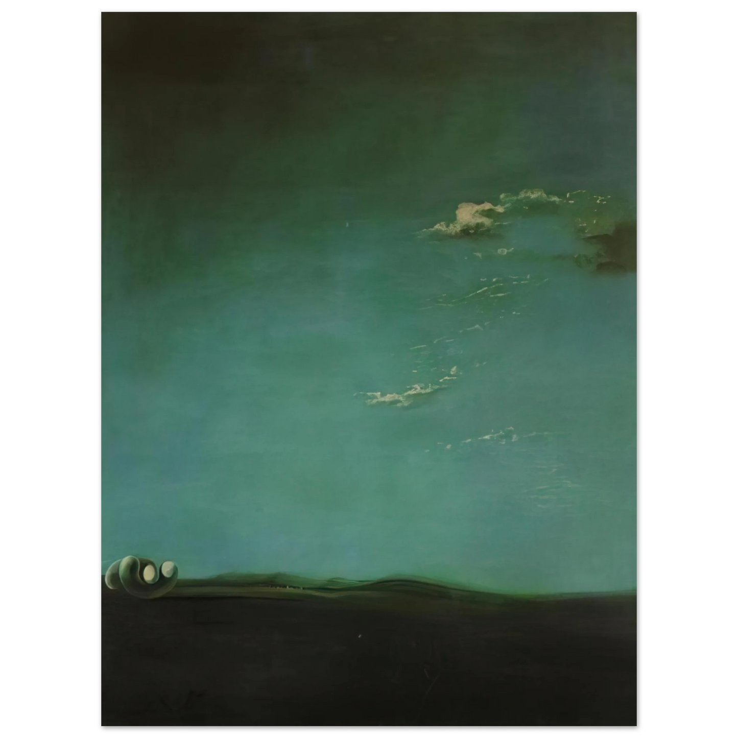Salvador Dali - HYPNAGOGIC MONUMENT  75x100 cm / 30x40inches Fine Art Poster