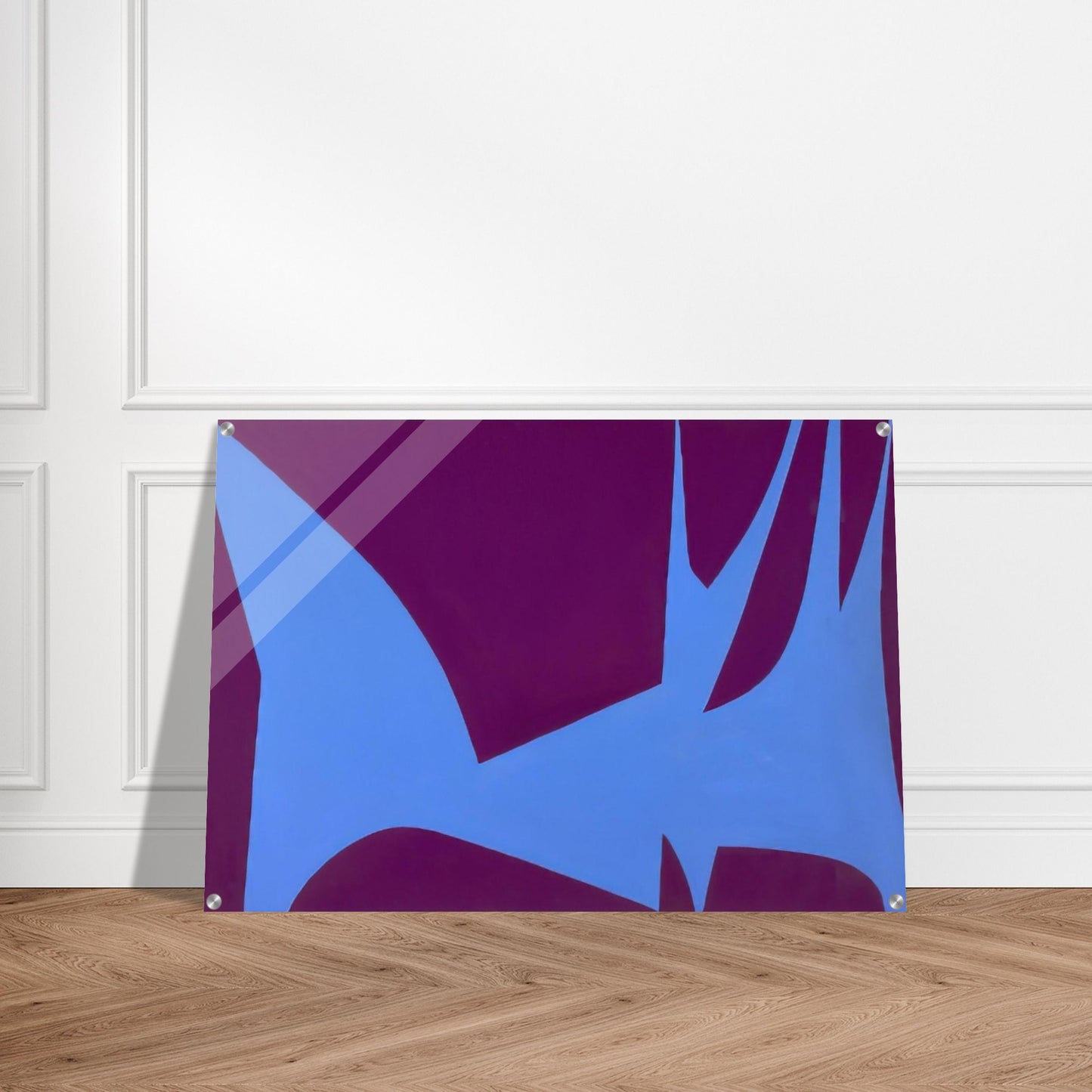 Magical Space Forms - 1951 - Lorser Feitelson Acrylic Print - 70x100 cm / 28x40″ inches