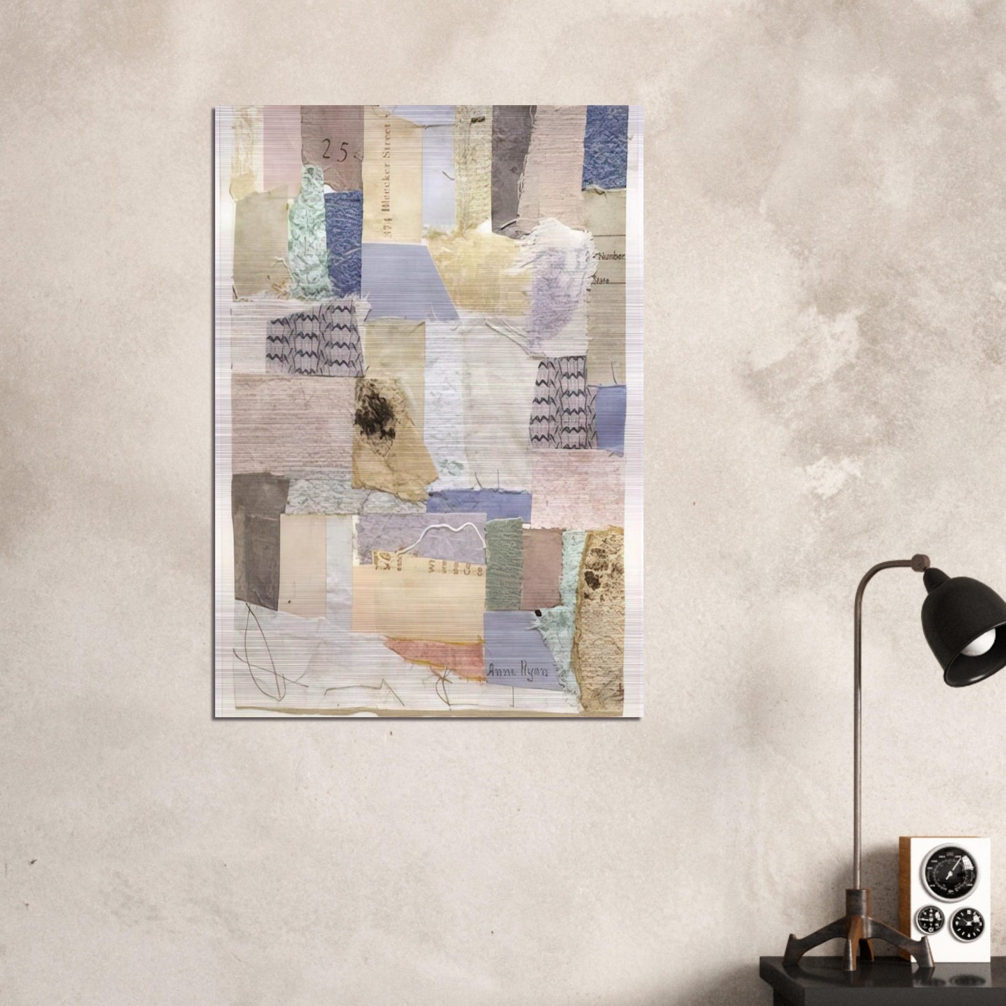 Number 334 - Abstract Expressionism - Anne Ryan Brushed Aluminum Print - 70x100 cm / 28x40 inches | Anne Ryan Aluminum Print | Anne Ryan Prints