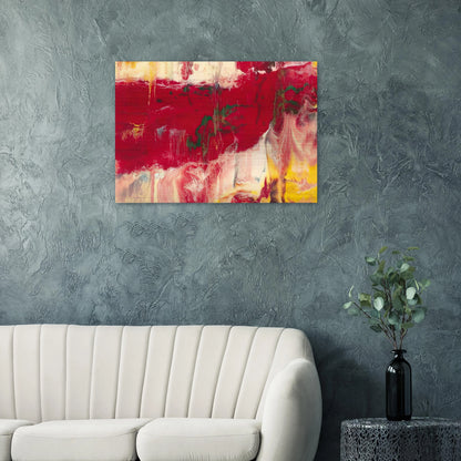 ICE - Gerhard Richter Brushed Aluminum Print - 70x100 cm / 28x40 inches | Gerhard Richter Aluminum Print | Gerhard Richter Prints
