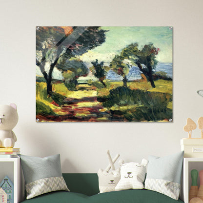 OLIVE TREES 1898 - Henri Matisse Acrylic Print - 70x100 cm / 28x40″ inches