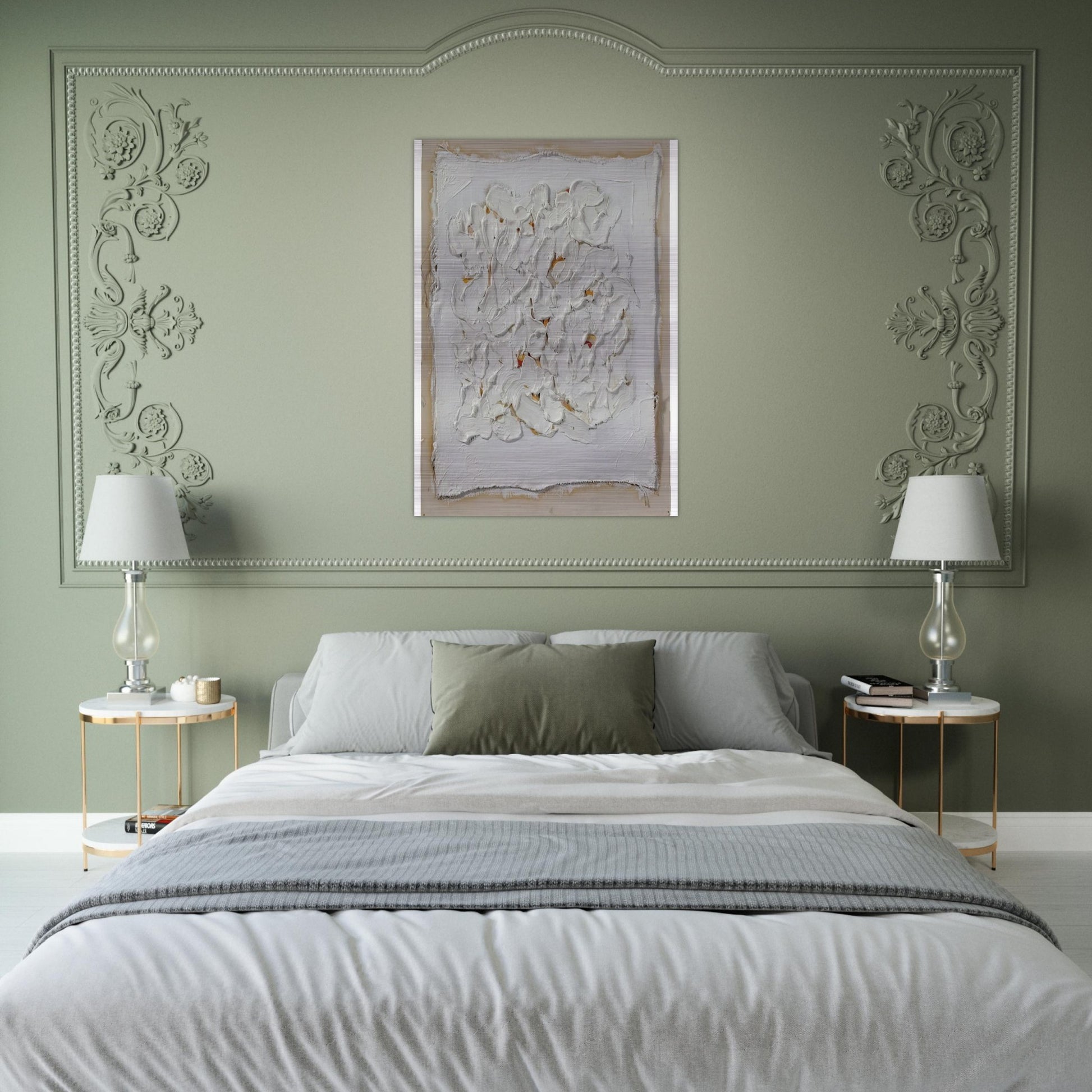 Untitled - Robert Ryman Brushed Aluminum Print - 70x100 cm / 28x40 inches | Robert Ryman Aluminum Print | Robert Ryman Prints