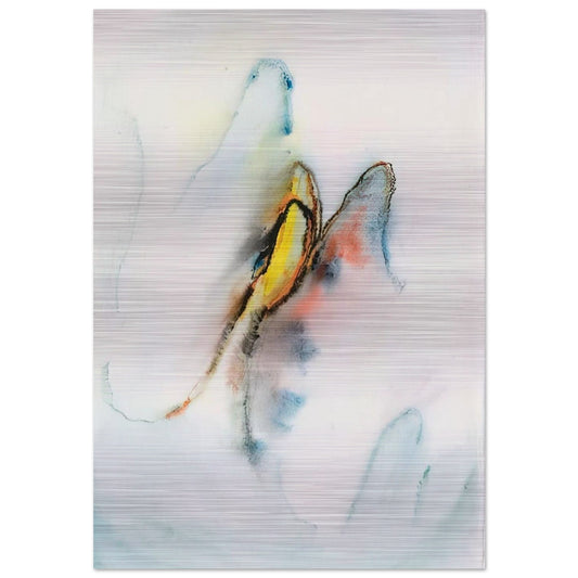 UNTITLED 2 - Henri Michaux Brushed Aluminum Print - 70x100 cm / 28x40 inches | Henri Michaux Aluminum Print | Henri Michaux Prints