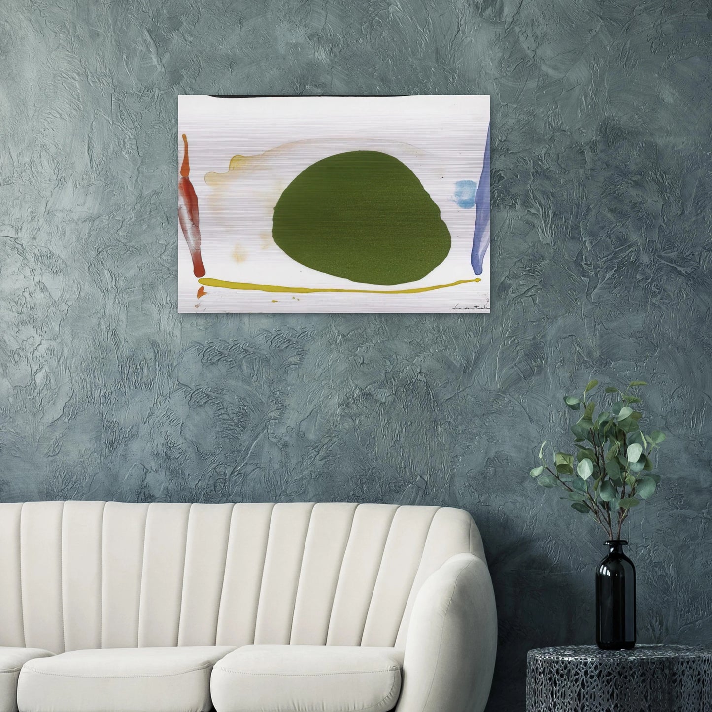 Thanksgiving Day - 1973 - Helen Frankenthaler Brushed Aluminum Print - 70x100 cm / 28x40 inches | Helen Frankenthaler Aluminum Print | Helen Frankenthaler Prints