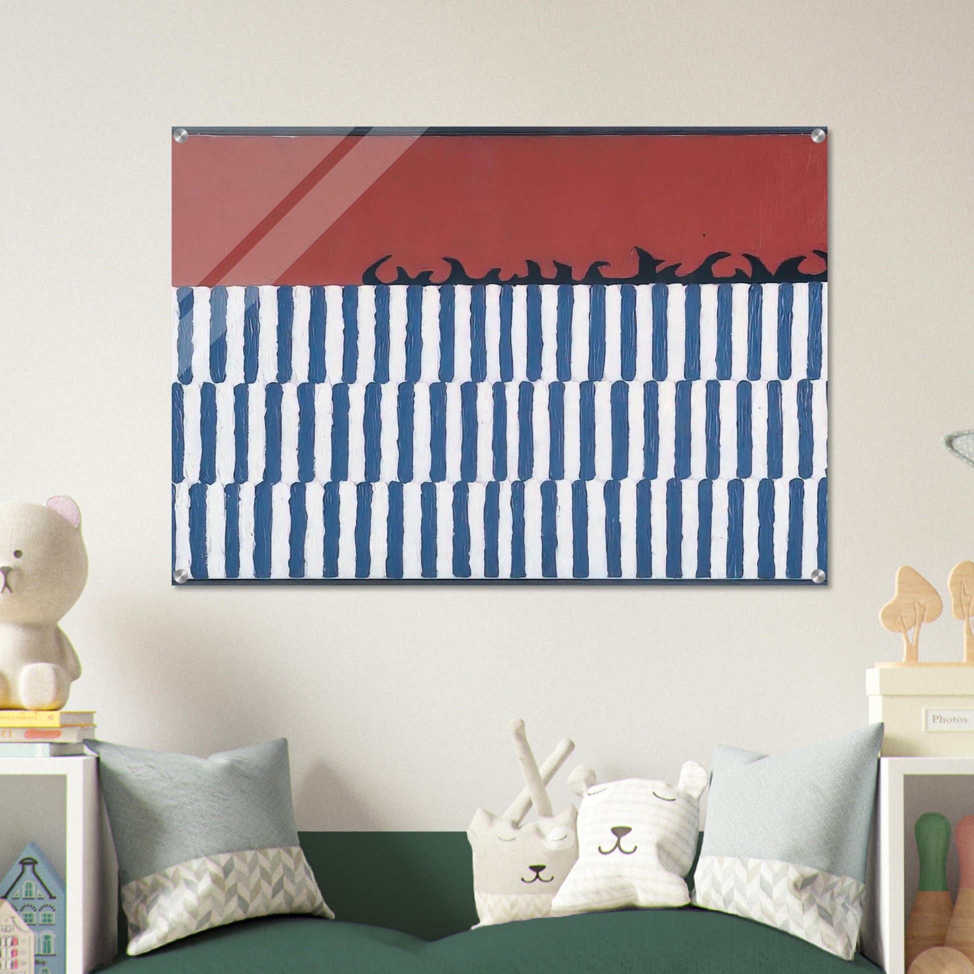 Untitled, No. 11a - 1958 - Forrest Bess Acrylic Print - 70x100 cm / 28x40″ inches