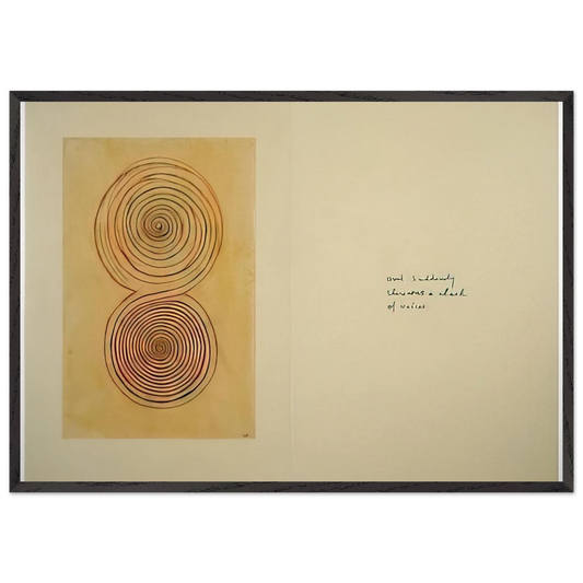 SUBLIMATION 2002 1 - Louise Bourgeois 70x100 cm / 28x40 inches Framed Art Print – Black Wooden Frame