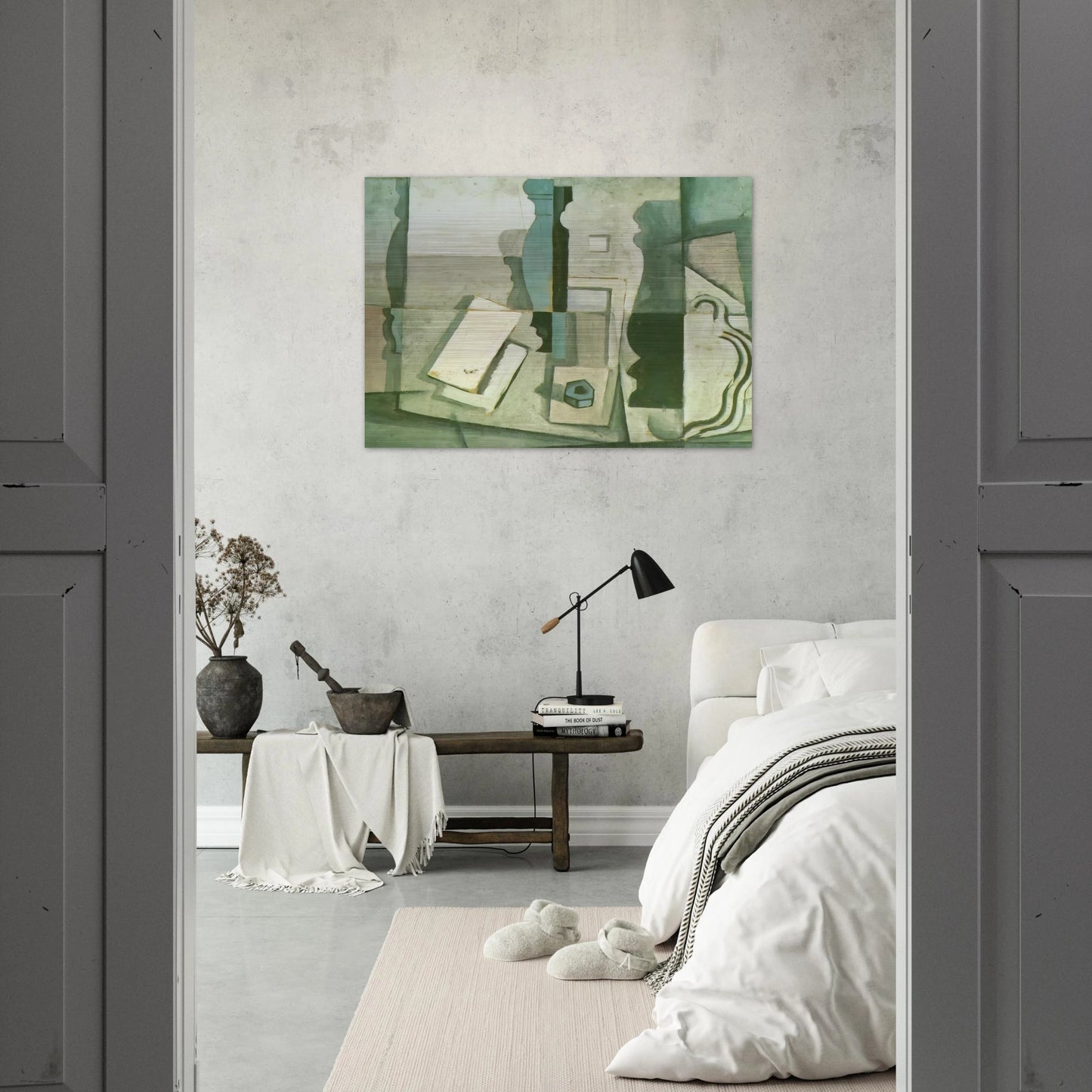 STILL LIFE 3 - Salvador Dali Brushed Aluminum Print - 70x100 cm / 28x40 inches | Salvador Dali Aluminum Print | Salvador Dali Prints