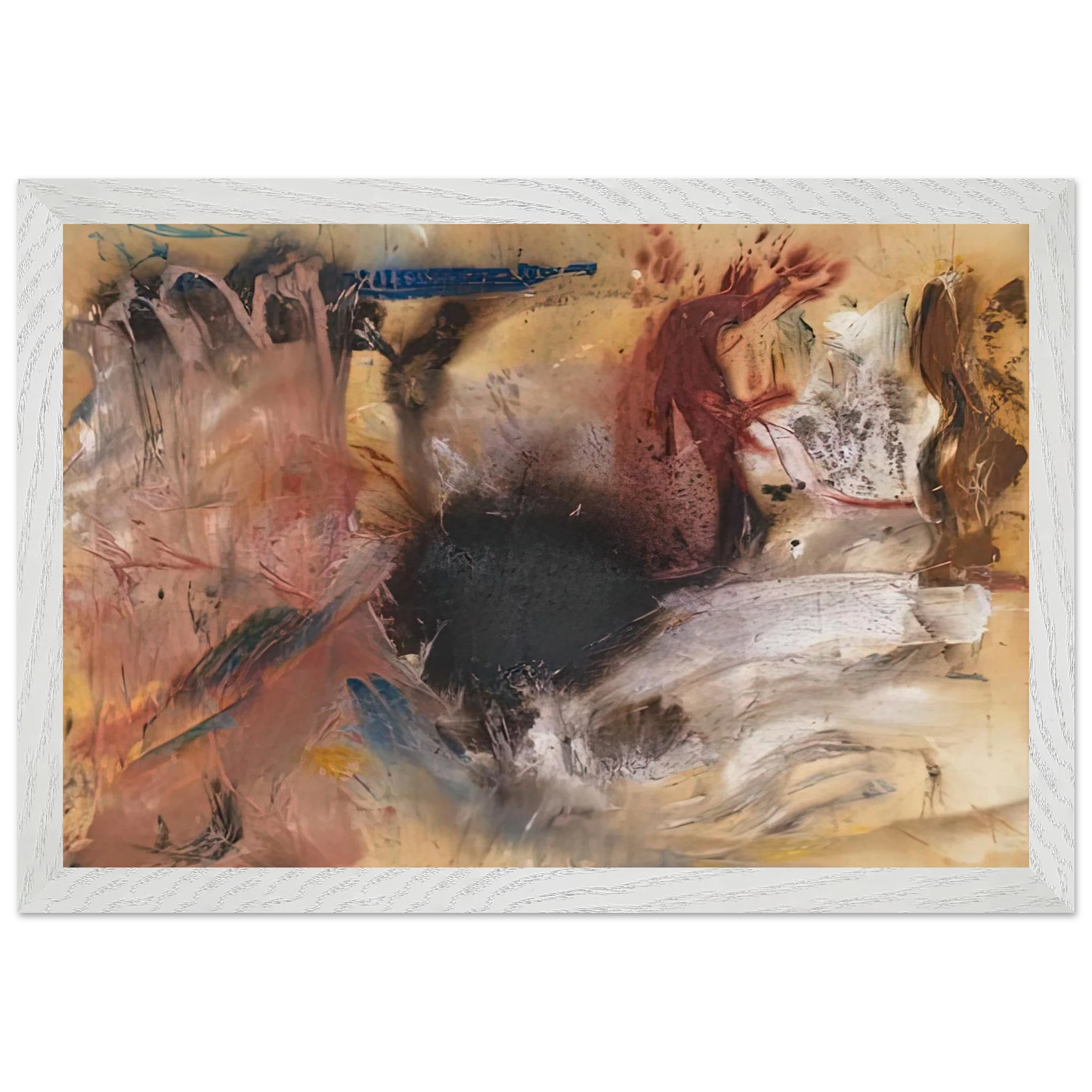 Helen Frankenthaler - Sun Spot, 1954- Wall Art - 28x40 inches / 70x70 cm - Canvas (Imperial)-canvas - -