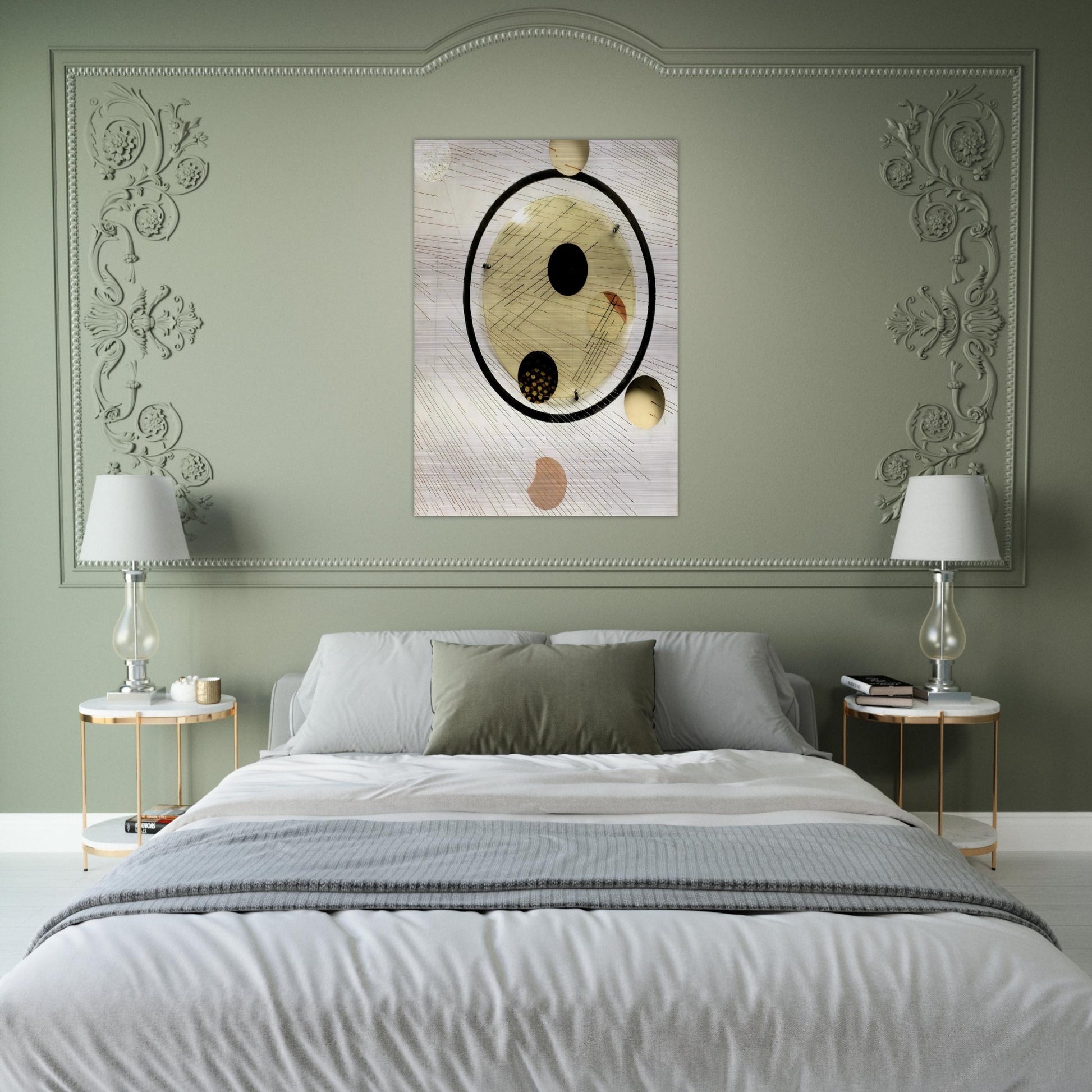 Space Modulator Experiment, Aluminum 5 - Laszlo Moholy-Nagy Brushed Aluminum Print - 70x100 cm / 28x40 inches | Laszlo Moholy-Nagy Aluminum Print | Laszlo Moholy-Nagy Prints