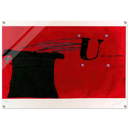 U NO S NING 1979 - Antoni Tapies Acrylic Print - 70x100 cm / 28x40″ inches | Antoni Tapies Wall Art | Antoni Tapies Prints