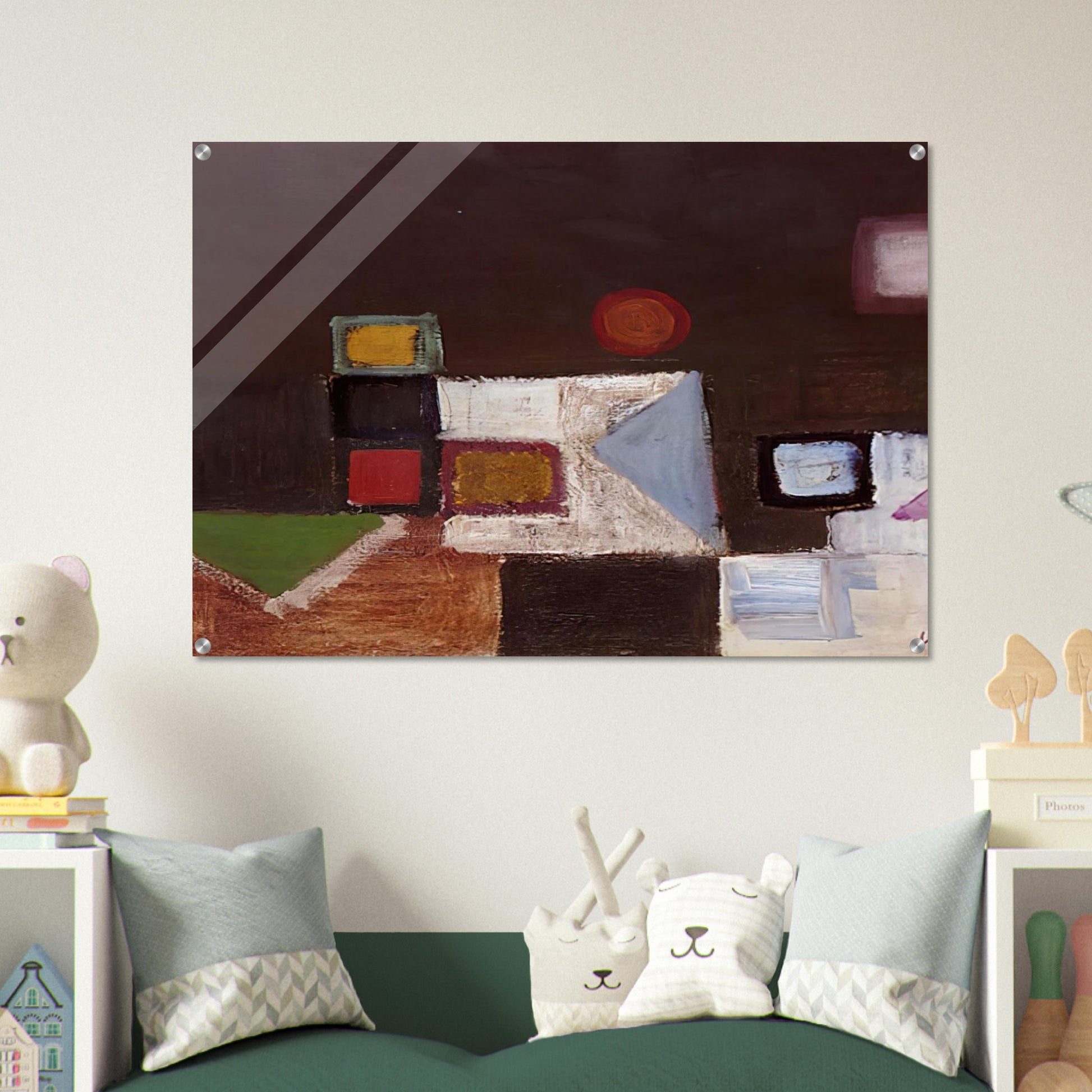 Untitled - 1948 - Victor Pasmore Acrylic Print - 70x100 cm / 28x40″ inches