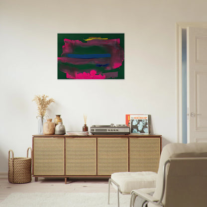 Reef, 1991- - Helen Frankenthaler Brushed Aluminum Print - 70x100 cm / 28x40 inches | Helen Frankenthaler Aluminum Print | Helen Frankenthaler Prints