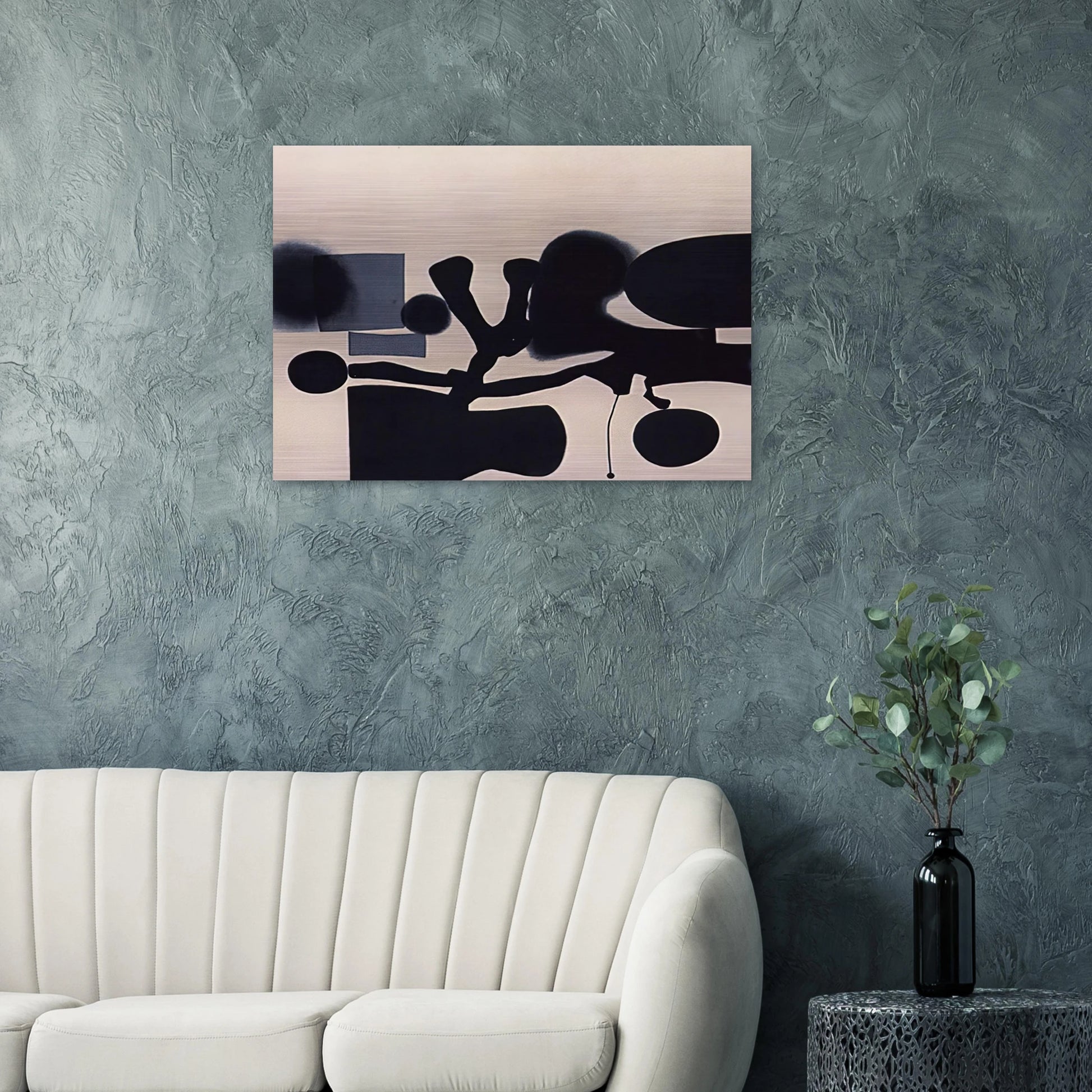 HARMONY OF OPPOSITES 1986 - Victor Pasmore Brushed Aluminum Print - 70x100 cm / 28x40 inches | Victor Pasmore Aluminum Print | Victor Pasmore Prints