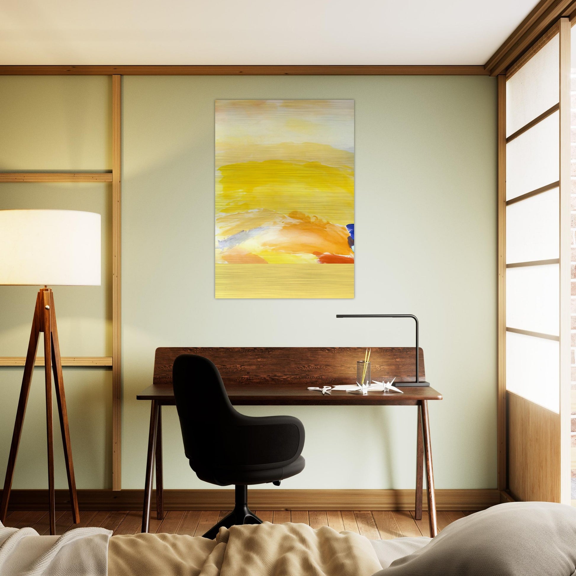 Light in Your Eyes - 2000 - Ronnie Landfield Brushed Aluminum Print - 70x100 cm / 28x40 inches | Ronnie Landfield Aluminum Print | Ronnie Landfield Prints
