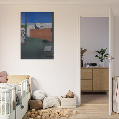 Window - Richard Diebenkorn Brushed Aluminum Print - 70x100 cm / 28x40 inches | Richard Diebenkorn Aluminum Print | Richard Diebenkorn Prints
