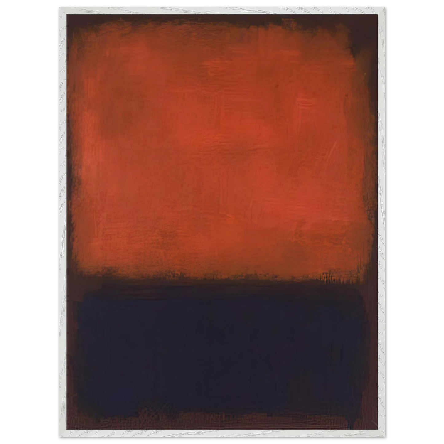 Mark Rothko - No. 14 - 1960 Wall Art - 60x80 cm / 24x32 inches - Fine Art Poster-canvas - -