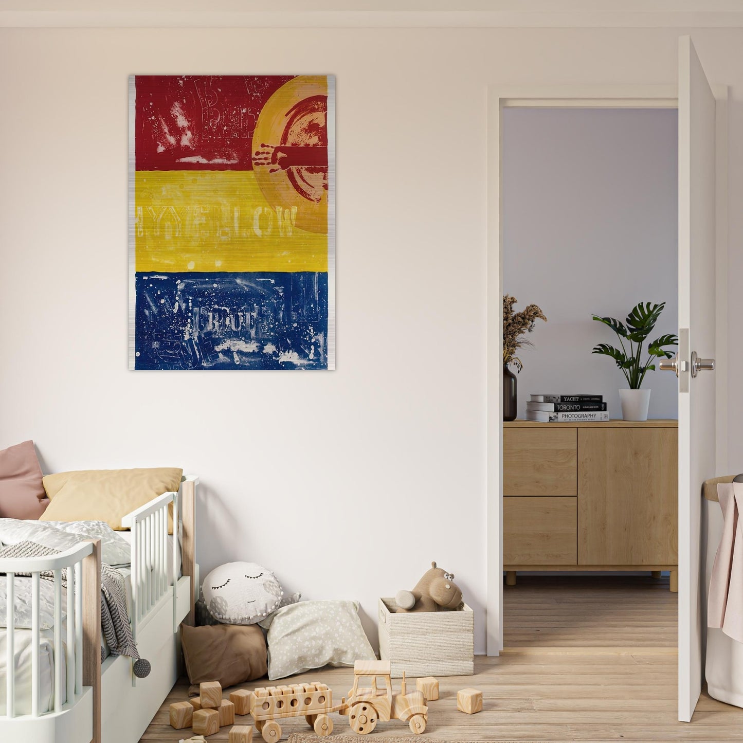 PERISCOPE I ULAE 200 - Jasper Johns Brushed Aluminum Print - 70x100 cm / 28x40 inches | Jasper Johns Aluminum Print | Jasper Johns Prints